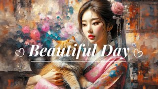 Relaxing Music ( Playlist ) - Relax / Study / Sleep, Cute  Cat 🐈,  Butterfly, Day-81