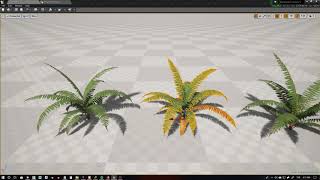 Pivot Painter 2.0 | Ferns - Showcase | Unreal Engine 4