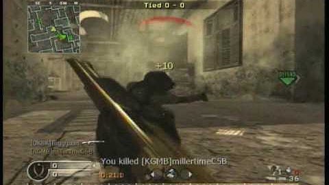 Call of Duty 4 Sabotage quick plant