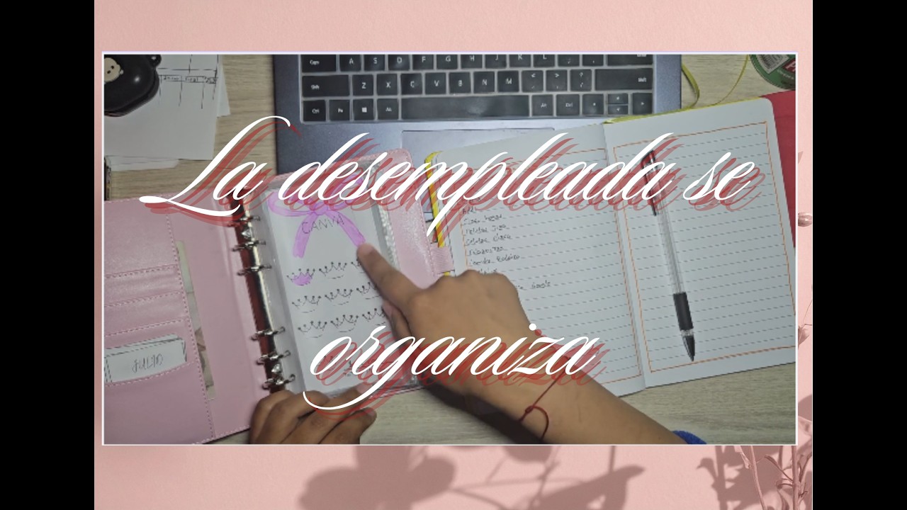Chisme de desempleada, organización de finanzas y sobres de ahorro