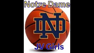 ND Girls JV Basketball vs Bishop Ludden/Grimes 1/22/2026