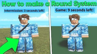 How to Make A Round System in Roblox Studio (Countdown & Teleport Players)