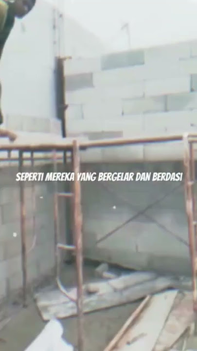 semangat buat profesi kuli bangunan