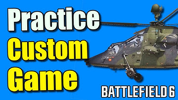How to Practice Flying Jets & Helicopter in Custom Game in Battlefield 6 (Working)