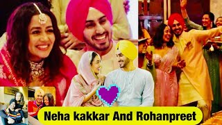 Neha kakkar and rohanpreet singh's grand roka ceremony with family
friends in delhi
