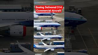 Boeing Highest Delivery Numbers. #shorts