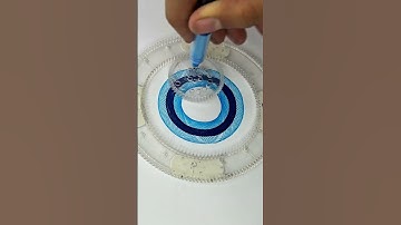 Stress-Relief ASMR Spirograph | The Art of Perfect Motion #art #asmr #spirograph #shorts #2025 #usa