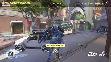 Overwatch: Random Genji Gameplay