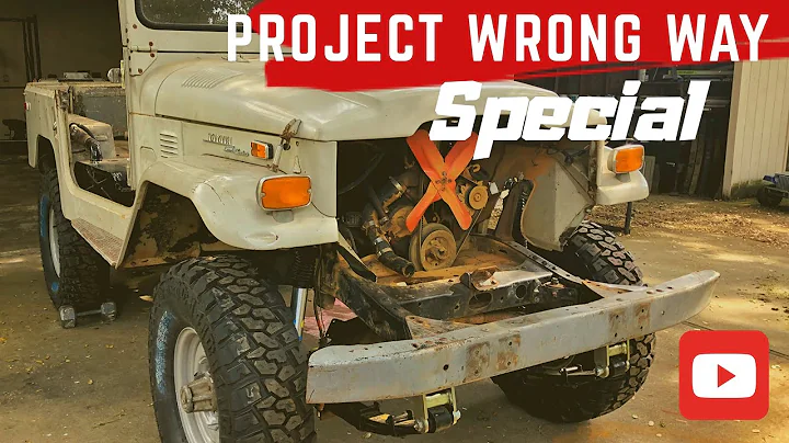 PWW SPECIAL - 1972 FJ40 2F Landcruiser Engine Install, Baldness, TLCA Gathering