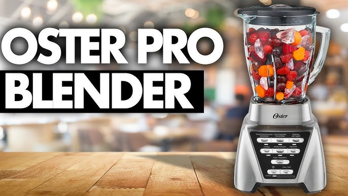 Oster Power Reversing Blender with Touchscreen - Silver