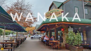 Wanaka Town Centre Walking Tour June 2023 4K | Winter in Otago South Island New Zealand