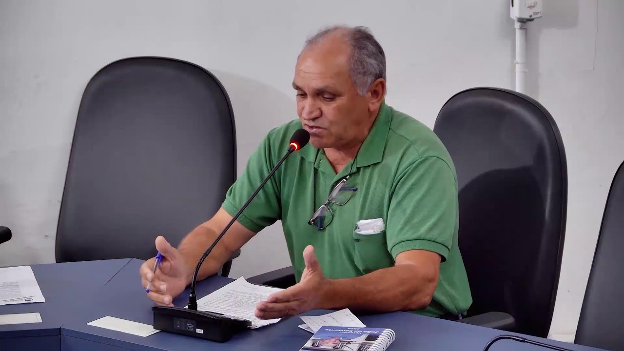 Sessāo ordinária - Câmara Municipal de Barbacena - 24 de Setembro de 2026