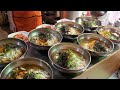 치솟는 외식 물가에 말도 안되는 가격으로 시장 발칵 뒤집어논 2500원 잔치국수! / Korean traditional noodles - korean street food