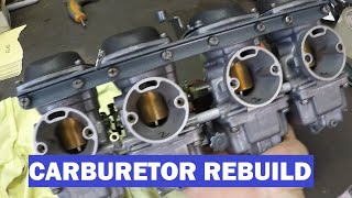 Yamaha XJ650 Part 20 Carburetor Rebuild