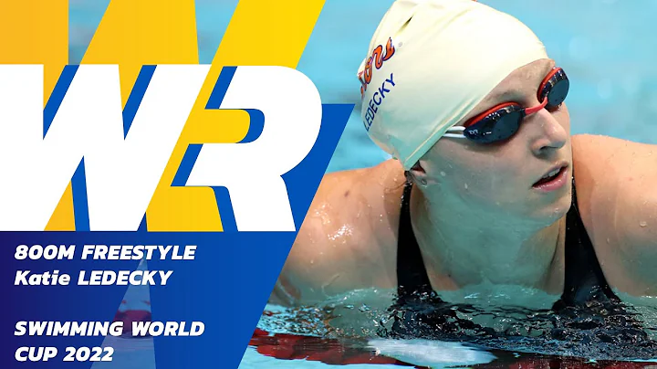 WORLD RECORD | Katie Ledecky set new World Record in 800 Freestyle