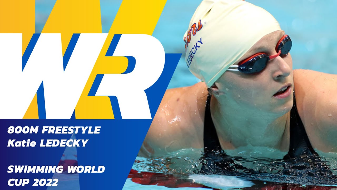 WORLD RECORD Katie Ledecky Set New World Record In 800 Freestyle WORLD RECORD Katie Ledecky Set New World Record In 800 Freestyle