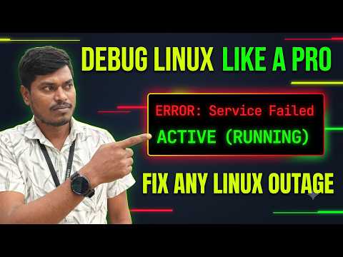 How to Troubleshoot ANY Linux Production Issue Like a Senior SRE