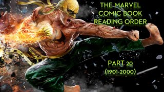 The Marvel SILVER/BRONZE AGE Comic Book Reading Order Part 20 (1901-2000)