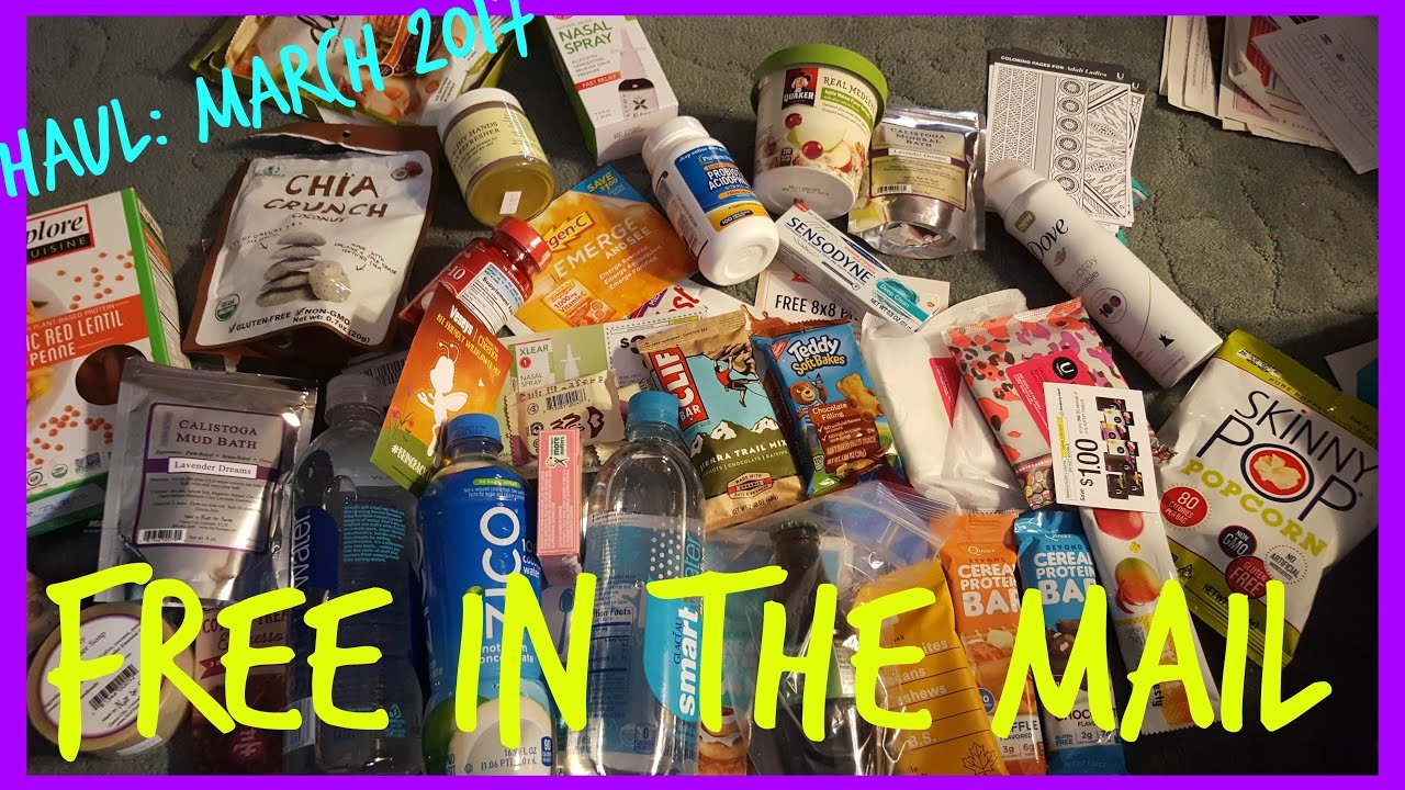 FREE Samples in the Mail: March 2017