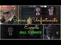 Lyrics for season 2 look away in a series of unfortunate events