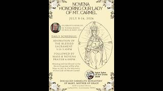 Novena Day 1 - July 8, 2026