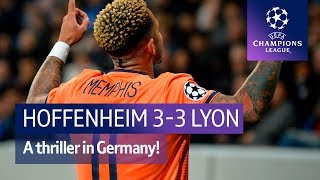 Hoffenheim vs Lyon (3-3) UEFA Champions League highlights