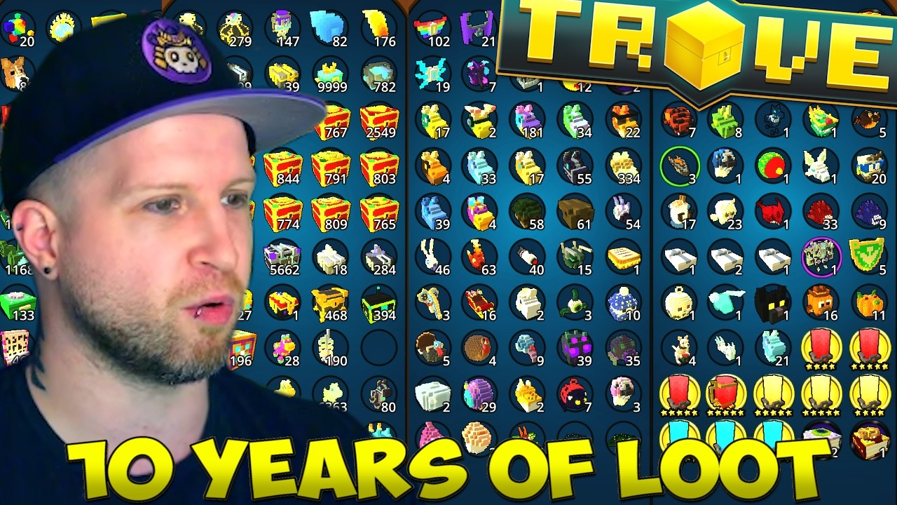 SCYUSHI SHOWS WHAT'S INSIDE HIS PERSONAL CHEST IN TROVE (2025)