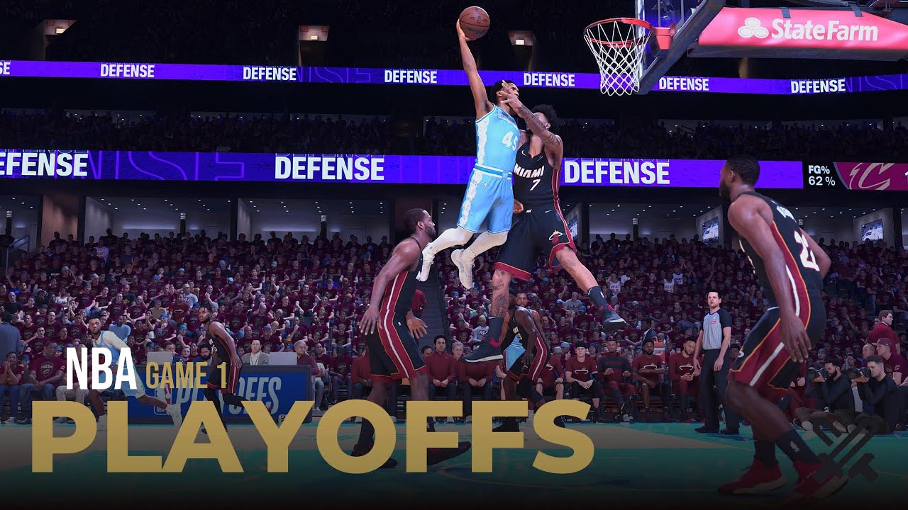 CLEVELAND CAVALIERS vs MIAMI HEAT NBA PLAYOFFS GAME 1 GAMEPLAY PS5 { 4K