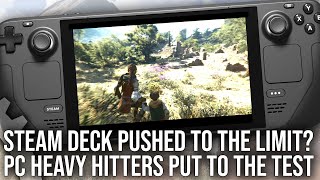 'Too Big' for Steam Deck? 2022's Toughest Games Tested: Plague Tale, Callisto, The Witcher 3 + More!