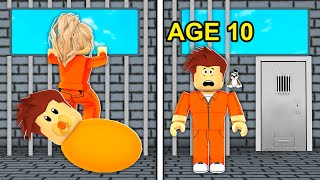 CHILD Born Into Prison.. (Roblox)