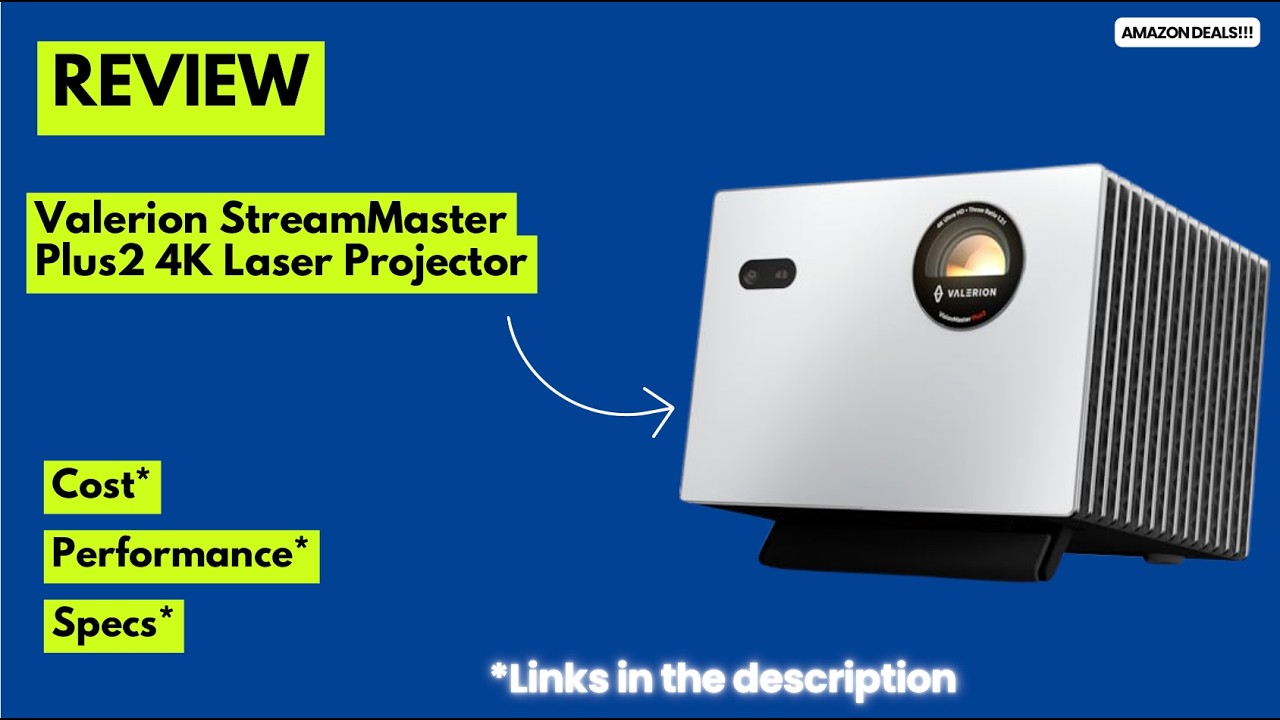 Valerion StreamMaster Plus2 4K Laser Projector Review | 300” IMAX