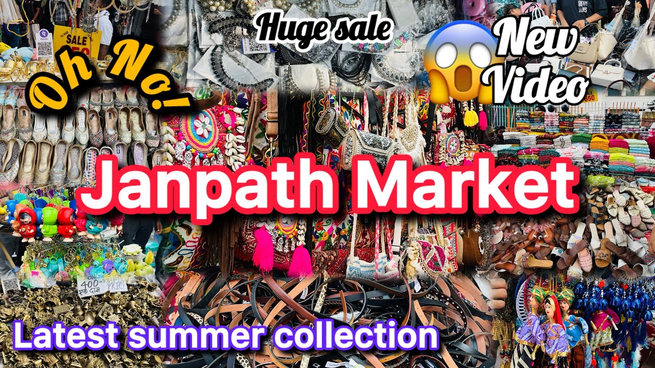 Janpath Market Delhi 😍🛍️ | Latest collection with details❤️| Tanisha Chauhan |