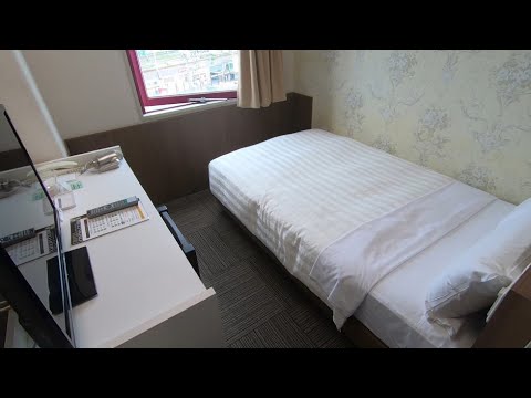 ホテルウイングインターナショナル下関のシングル兼セミダブルの部屋と景色はこんな感じ hqdefault