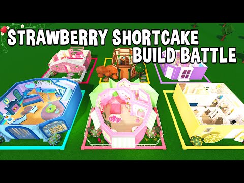 MEGA Strawberry Shortcake Bedroom Build-Off CHALLENGE!