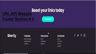 How to Make a Website | URL Shortening API Master Website Part  4 | Coding Pro