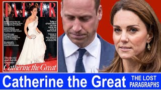 Kate Middleton: Catherine the Great TATLER magazine - The Lost Issue