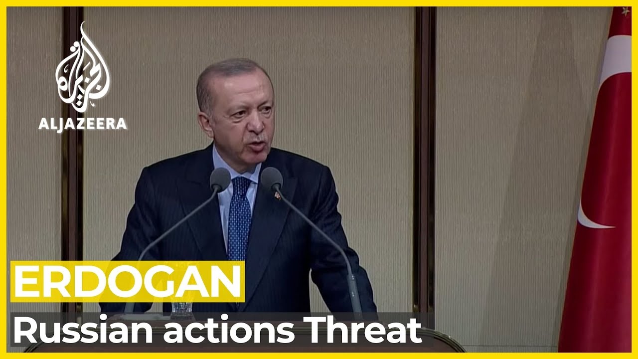 الرئيس التركي أردوغان: تصرفات روسيا تهدد السلام في المنطقة