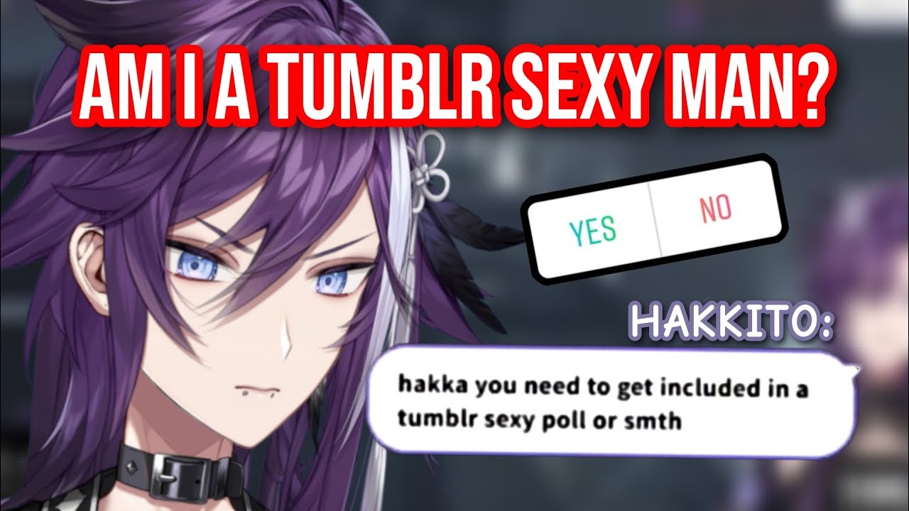 Does Hakka QUALIFY as a TUMBLR SEXY MAN?【HOLOSTARS CLIP】