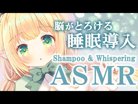 【 ASMR / 3Dio 】脳がとろける極上シャンプーで癒やしをお届け💛【 Vtuber / 小蜂める 】