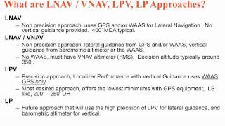 Understanding WAAS & LPV: What is LPV