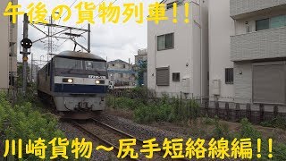 2019/07/15 [貨物列車] 午後の貨物列車!! 川崎貨物～尻手短絡線編!!