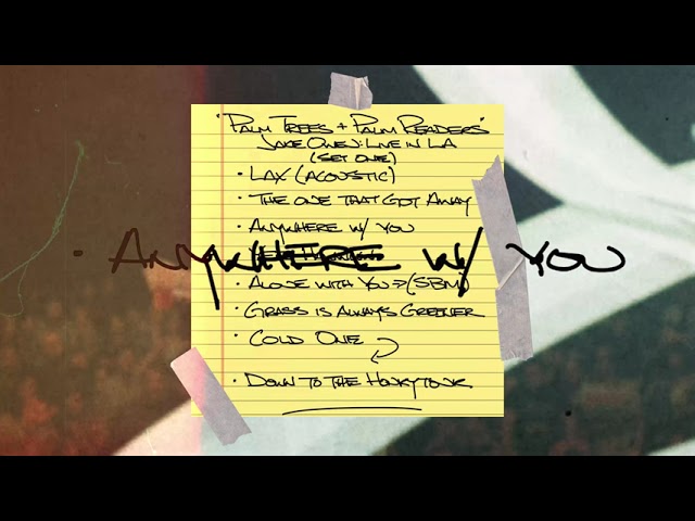 Assista a "Anywhere With You" (Official Visualizer) no YouTube Assista a "Anywhere With You" (Official Visualizer) no YouTube