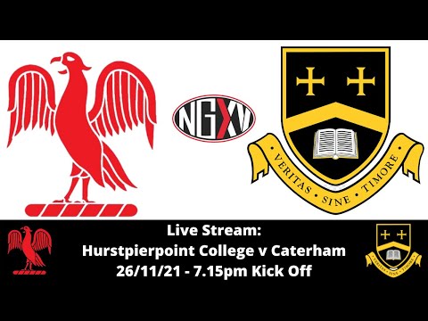 LIVE RUGBY: HURSTPIERPOINT COLLEGE vs CATERHAM SCHOOL