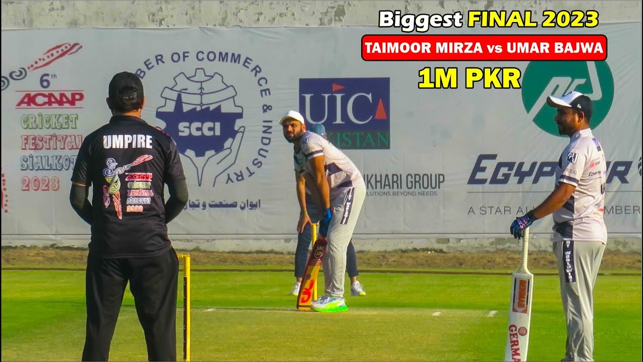 THE BIG FINAL | TAIMOOR MIRZA VS UMAR BAJWA | PRIZE 1M PKR - YouTube