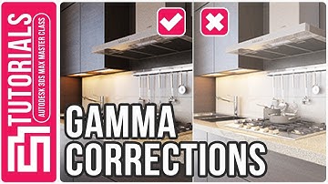 Gamma Corrections in 3ds Max + VRAY