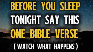 Celebrity Speak This One Bible Verses Before Bed – Wake Up HEALED!  Net Worth