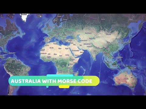 15622 km with Morse Code (VK2GR DE SQ5VCO)