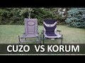 Krzesło Cuzo F2 ---- VS----- Korum X25 (standard)