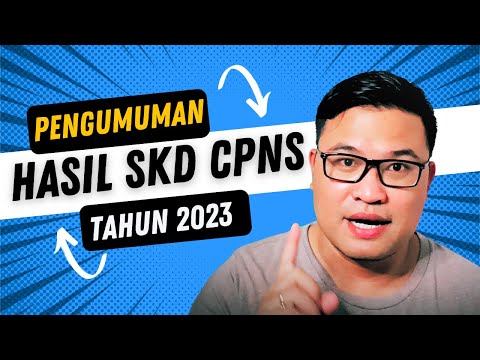 PENGUMUMAN HASIL SKD CPNS TAHUN 2023