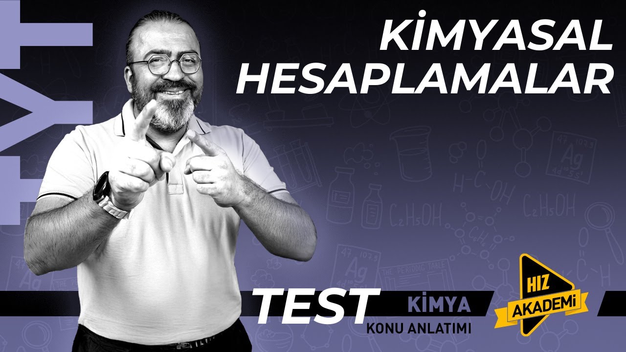 TYT - 10 Kimyasal Hesaplamalar - 2024 - Test